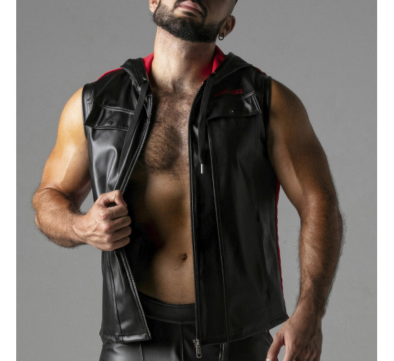 CHALECO MASSIVE RUDE HOODY ROJO LOCKER GEAR