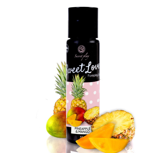 GEL LUBRICANTE CON SABOR A MANGO PIÑA SWEET LOVE SECRET PLAY 60ML