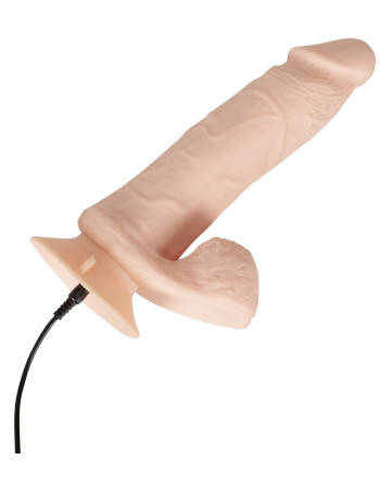 VIBRADOR REALISTA COM COMANDO SEM FIOS BENDABLE RC NATURE SKIN