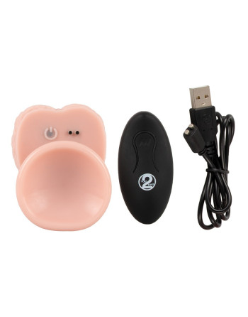 VIBRADOR REALISTA CON FUNCIÓN DE EMPUJE Y CONTROL REMOTO INALÁMBRICO MEDICAL SILICONE RC VIBRATOR YOU2TOYS