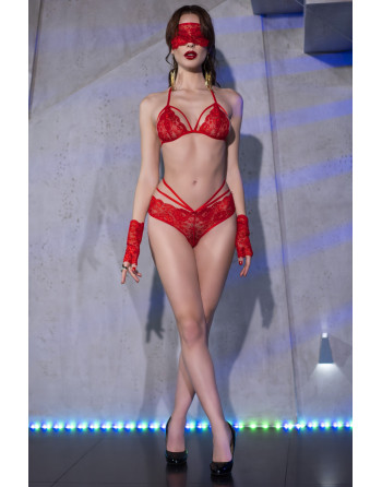 CONJUNTO CR-4608 ROJO CHILIROSE