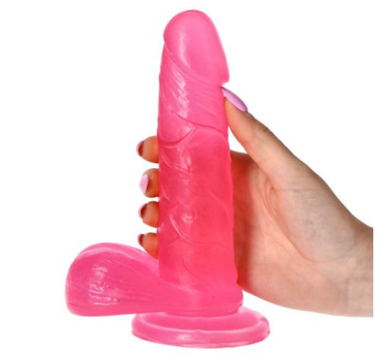 DILDO REAL RAPTURE EARTH FLAVOUR 6.5'' ROSA