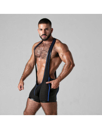 SINGLET LOOK AT IT LOCKER GEAR AZUL