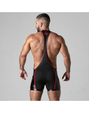 SINGLET LOOK AT IT LOCKER GEAR ROJO