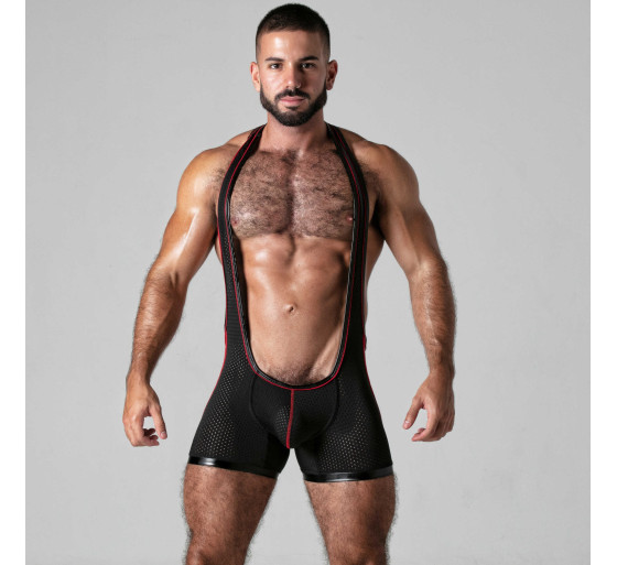 SINGLET LOOK AT IT LOCKER GEAR VERMELHO