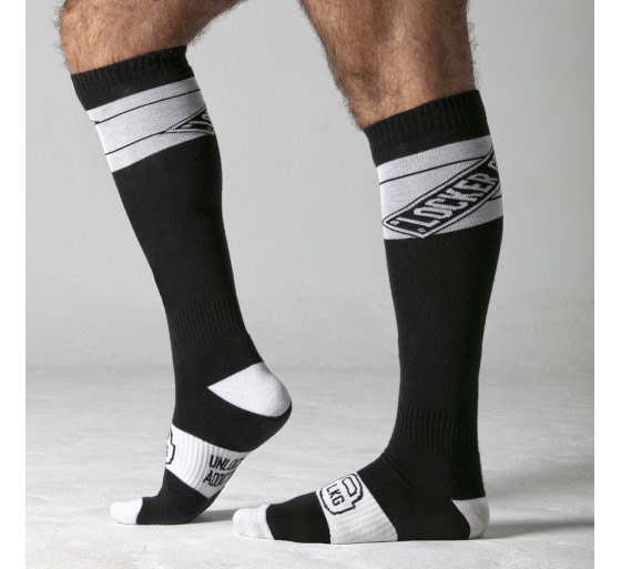 MEIAS ALTAS LOCKER GEAR BRANCAS