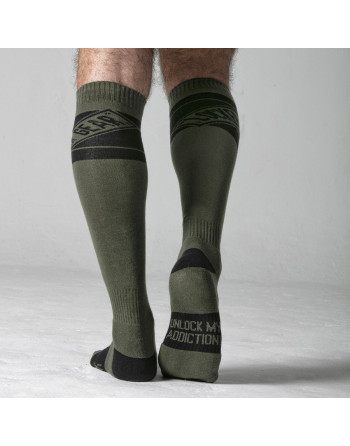 MEIAS ALTAS LOCKER GEAR VERDES