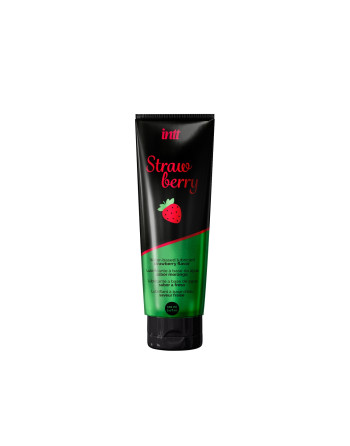 LUBRICANTE A BASE DE AGUA CON FRESA INTT 100ML