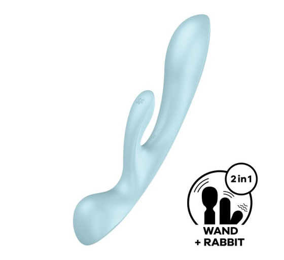 MULTI VIBRADOR TRIPLE OH AZUL SATISFYER