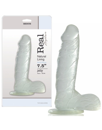 PENE REAL RAPTURE EARTH FLAVOUR 7.5'' TRANSPARENTE
