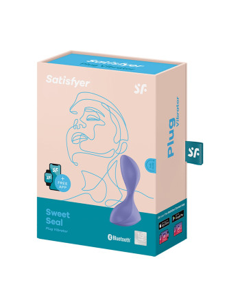 PLUG ANAL SWEET SEAL LILÁS SATISFYER