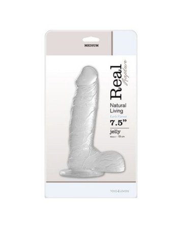 PENE REAL RAPTURE EARTH FLAVOUR 7.5'' TRANSPARENTE