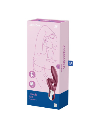 VIBRADOR TOUCH ME VERMELHO SATISFYER