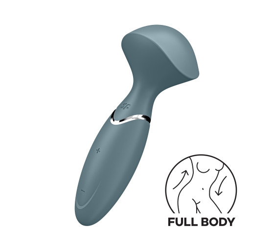VARINHA MINI WAND-ER CINZA SATISFYER