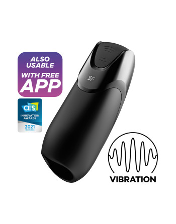 MASTURBADOR MEN VIBRATION + CON CONNECT APP SATISFYER