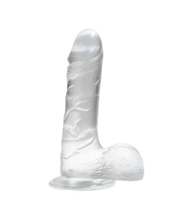 PENE REAL RAPTURE FIRE PASSION 8'' TRANSPARENTE