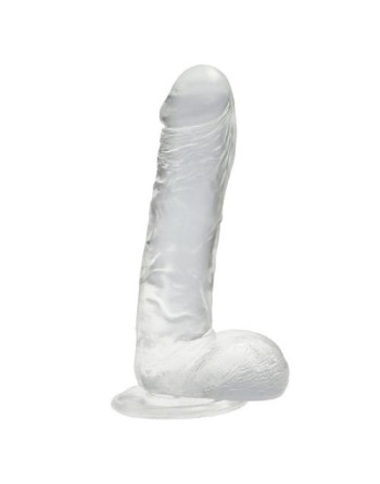 DILDO REAL RAPTURE SKY EMOTION 10'' TRANSPARENTE