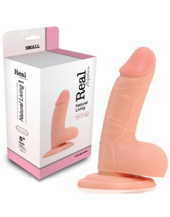 PENE REALÍSTICO REAL RAPTURE WATER SENSATIONS 5'' BLANCO