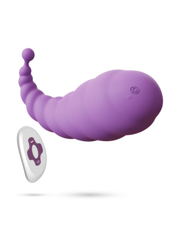 COCOON HUEVO VIBRADOR RECARGABLE CON MANDO A DISTANCIA INALÁMBRICO CRUSHIOUS MORADO