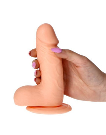 PENE REALÍSTICO REAL RAPTURE WATER SENSATIONS 6'' BLANCO