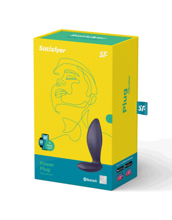 POWER PLUG COM CONNECT APP SATISFYER ROXO