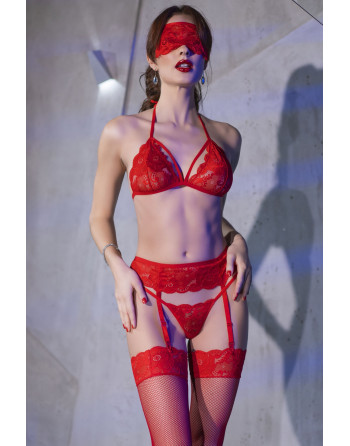 CONJUNTO DE 5 PEÇAS CR-4467 VERMELHO CHILIROSE