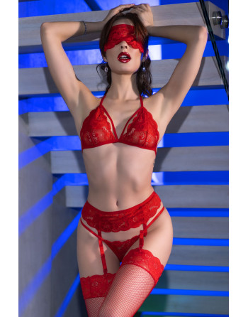 CONJUNTO DE 5 PEÇAS CR-4467 VERMELHO CHILIROSE