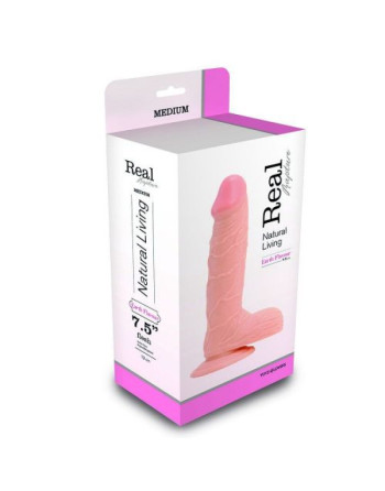 DILDO REALÍSTICO REAL RAPTURE EARTH FLAVOUR 7.5'' BRANCO