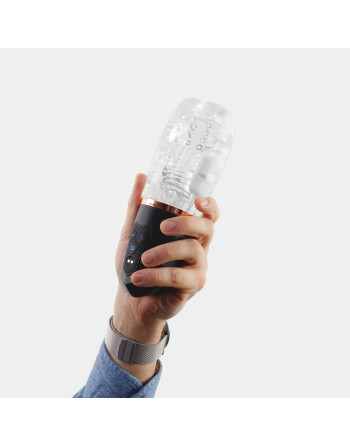 QUASAR MASTURBADOR RECARREGÁVEL COM SUCÇÃO CRUSHIOUS