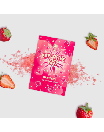 CARAMELOS EXPLOSIVOS EXPLOSIVE KISS FRESA SECRET PLAY