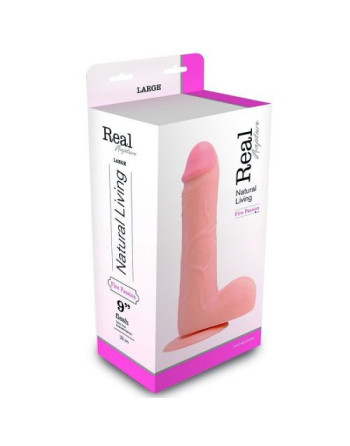 PENE REALÍSTICO REAL RAPTURE FIRE PASSION 9'' BLANCO