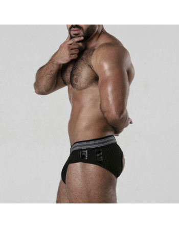 CALZONCILLO BACKROOM BOTTOMLESS LOCKER GEAR BLANCO