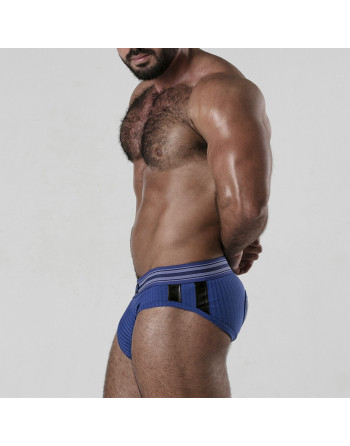 CUECA BACKROOM BOTTOMLESS LOCKER GEAR AZUL