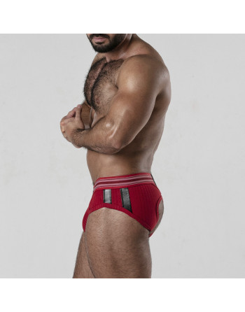 CALZONCILLO BACKROOM BOTTOMLESS LOCKER GEAR ROJO