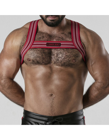 ARNÉS CORPORAL BACKROOM HARNESS LOCKER GEAR ROJO