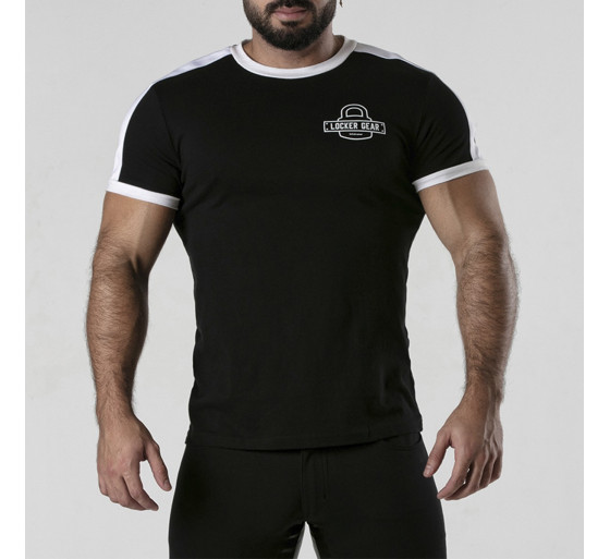 CAMISETA PADLOCK T-SHIRT NEGRA LOCKER GEAR