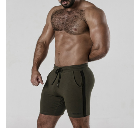 PANTALÓN CORTO SIDE STRIP SHORT CAQUIS LOCKER GEAR