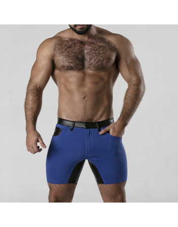 PANTALÓN CORTO ZAHONES 5 POCKET CHAP SHORT AZUL LOCKER GEAR