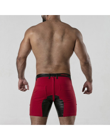 CALÇÃO PERNEIRA 5 POCKET CHAP SHORT VERMELHO LOCKER GEAR