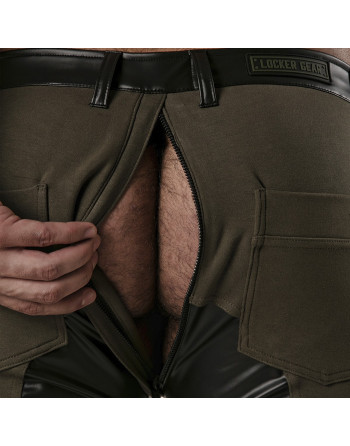 PANTALÓN CORTO ZAHONES 5 POCKET CHAP SHORT CAQUIS LOCKER GEAR