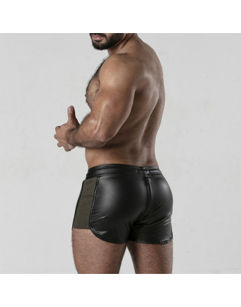 PANTALÓN CORTO ZAHONES 2 WAY ZIPPER CONTRAST SHORT CAQUIS LOCKER GEAR