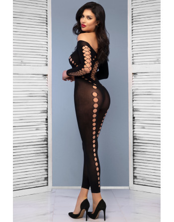 BODYSTOCKING CR-4646 NEGRO CHILIROSE