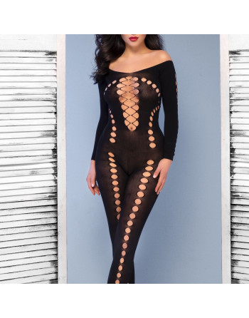 BODYSTOCKING CR-4646 NEGRO CHILIROSE
