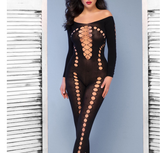 BODYSTOCKING CR-4646 NEGRO CHILIROSE