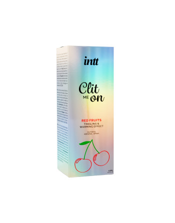 SPRAY ESTIMULANTE PARA CLITÓRIS CLIT ON ME FRUTOS VERMELHOS INTT 12ML