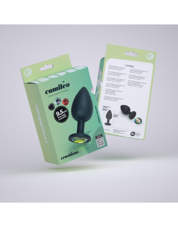 CAMILEO PLUG ANAL GRANDE COM 4 JOIAS INTERCAMBIÁVEIS CRUSHIOUS