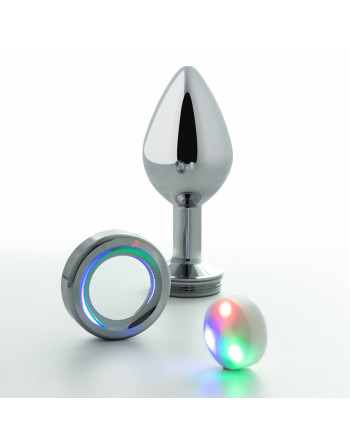 BOREALIS PLUG ANAL PEQUEÑO CON LED CRUSHIOUS