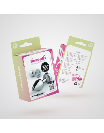 BOREALIS PLUG ANAL PEQUEÑO CON LED CRUSHIOUS