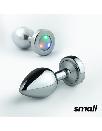 BOREALIS PLUG ANAL PEQUEÑO CON LED CRUSHIOUS