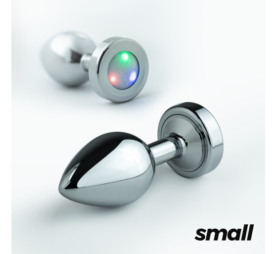 BOREALIS PLUG ANAL PEQUEÑO CON LED CRUSHIOUS
